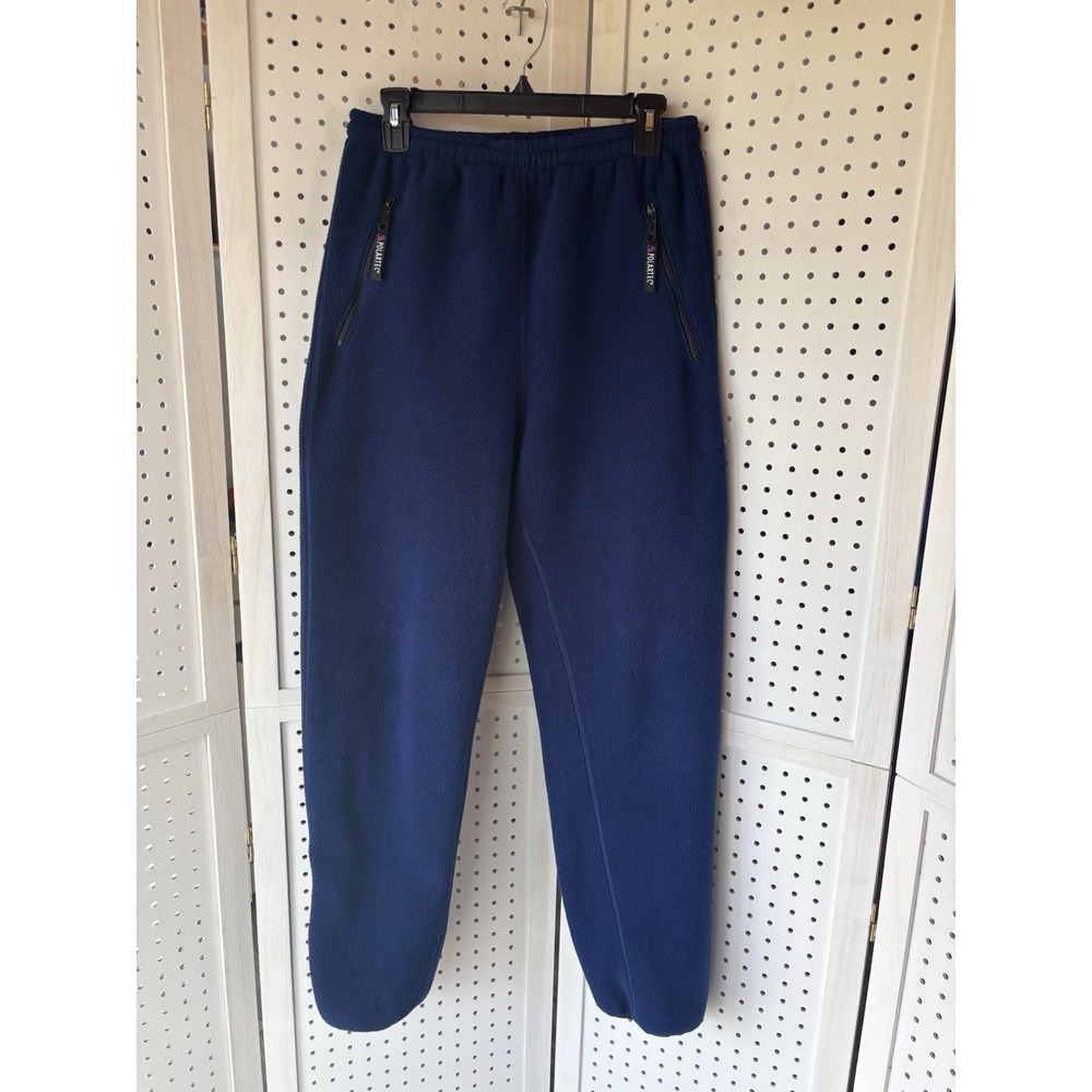 VTG 90s‎ Black Diamond PolarTec Fleece Pull On Pants Adult LG Made in USA